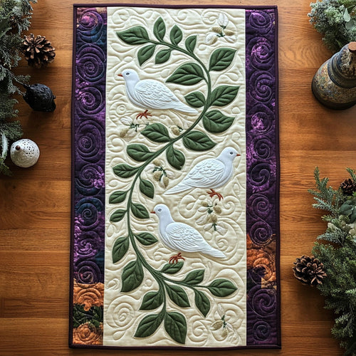 Olive And Dove CP2404005CL Quilted Table Runner