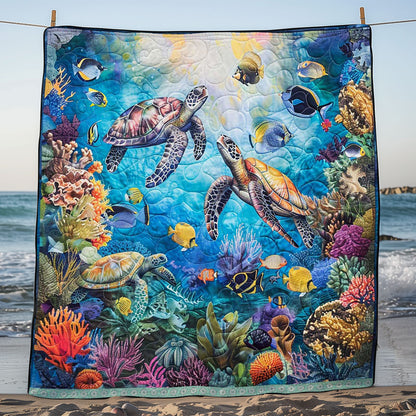 Sea Turtle WJ1309024CL Quilt