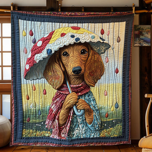Whimsical Rain CP0906027CL Quilt