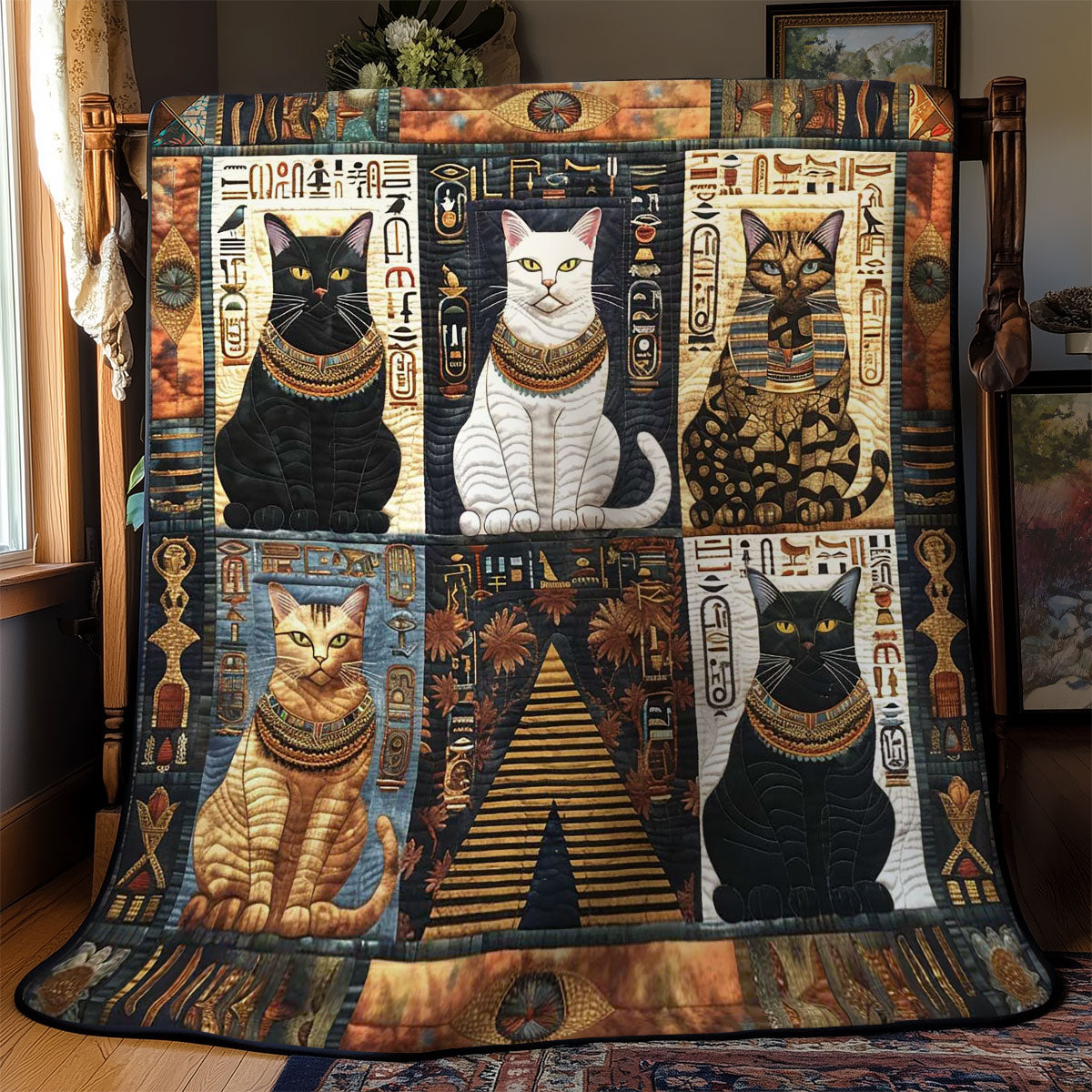 Cat Of The Nile WN2510019CL Quilt