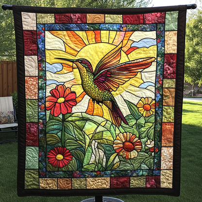 Crystal Hummingbird WN2009086CL Quilt