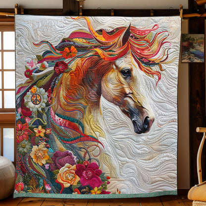 Flower Horse WJ0512020CL Quilt