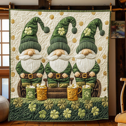 Patrick’s Lucky Gnome WJ0901017CL Quilt