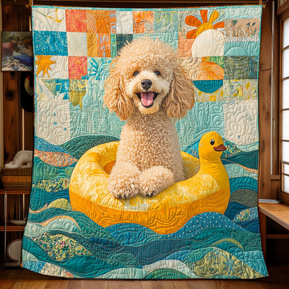 Poodle's Pool XB0303033CL Quilt