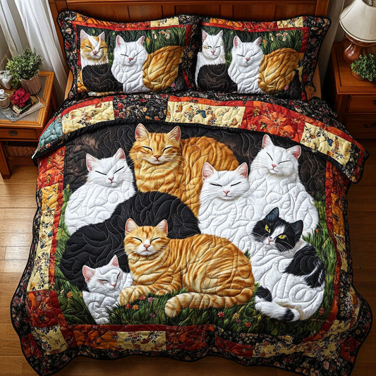 Sleeping Cat WY2001061CL Duvet Cover Set
