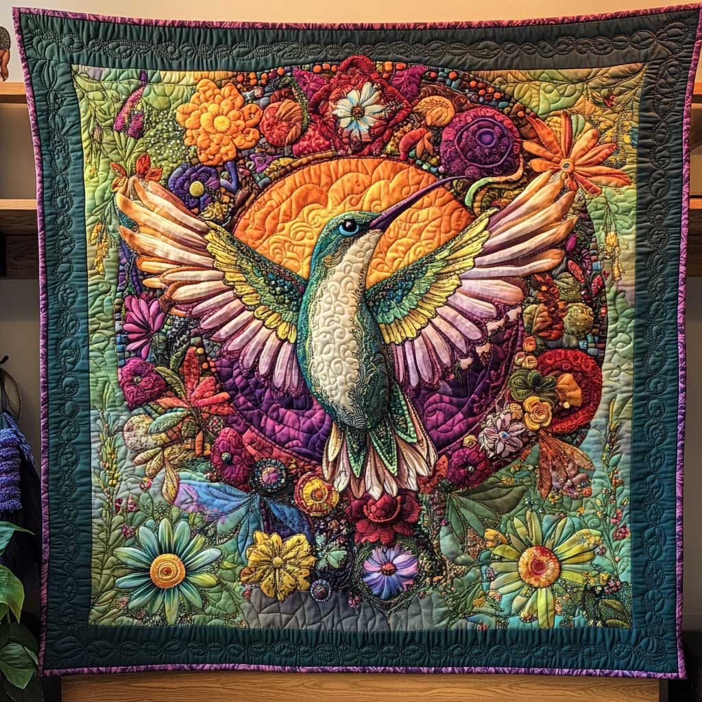 Hummingbird Joy WN2609012CL Quilt