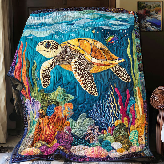 Turtle Sea WX3012039CL Quilt