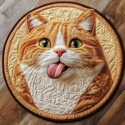 Ginger Cheerful CP0306004CL Quilted Round Mat