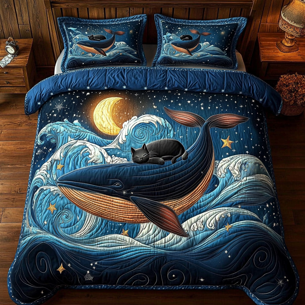 Shark And Cat WY1001079CL Duvet Cover Set