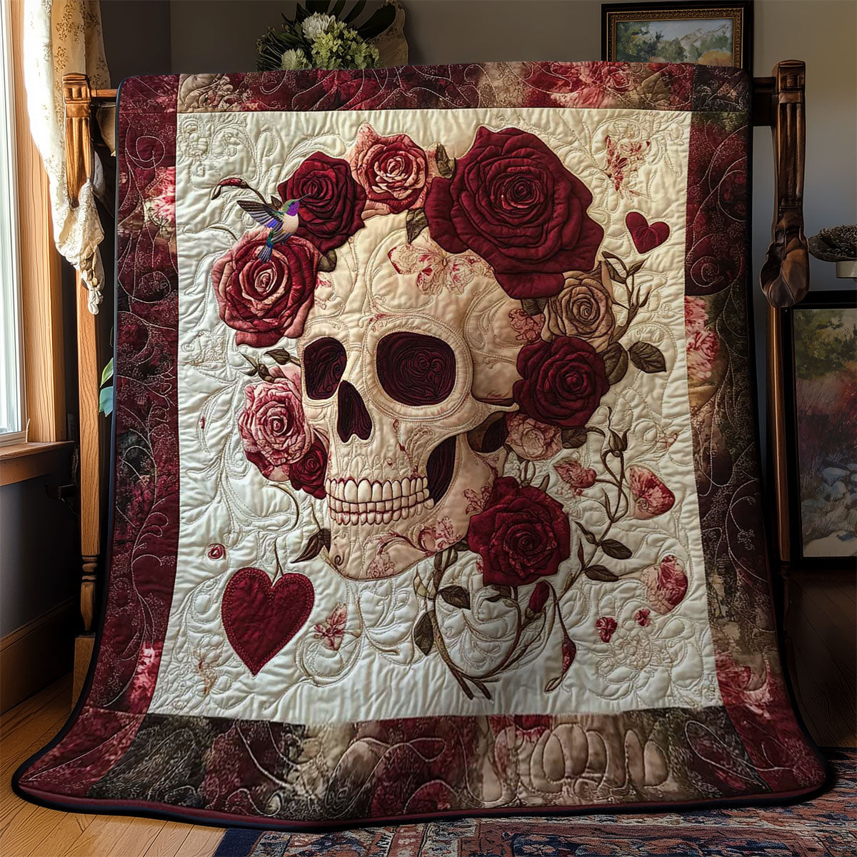 Skull Of Eternal Love WN0412001CL Quilt