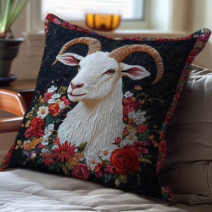 Flower Bighorn Sheep WY1712058CL Quilt Pillow Case