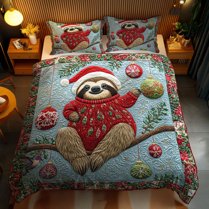 Merry Slothmas WN1612040CL Duvet Cover Set