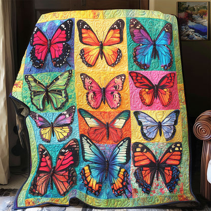Vibrant Butterfly WX0302081CL Quilt
