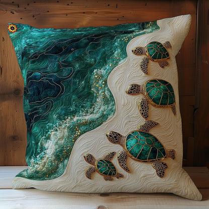 Sea Turtle WY2711056CL Quilt Pillow Case