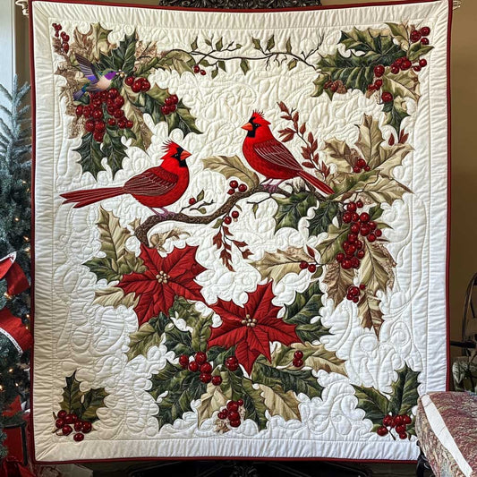 Cardinal Festive Charm WP2811007CL Quilt