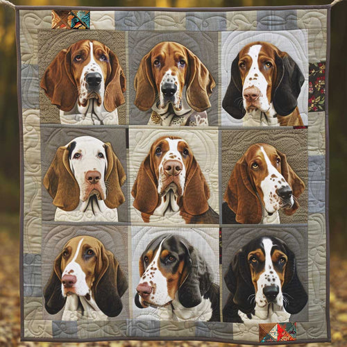 Elegant Basset Hound WN2910048CL Quilt