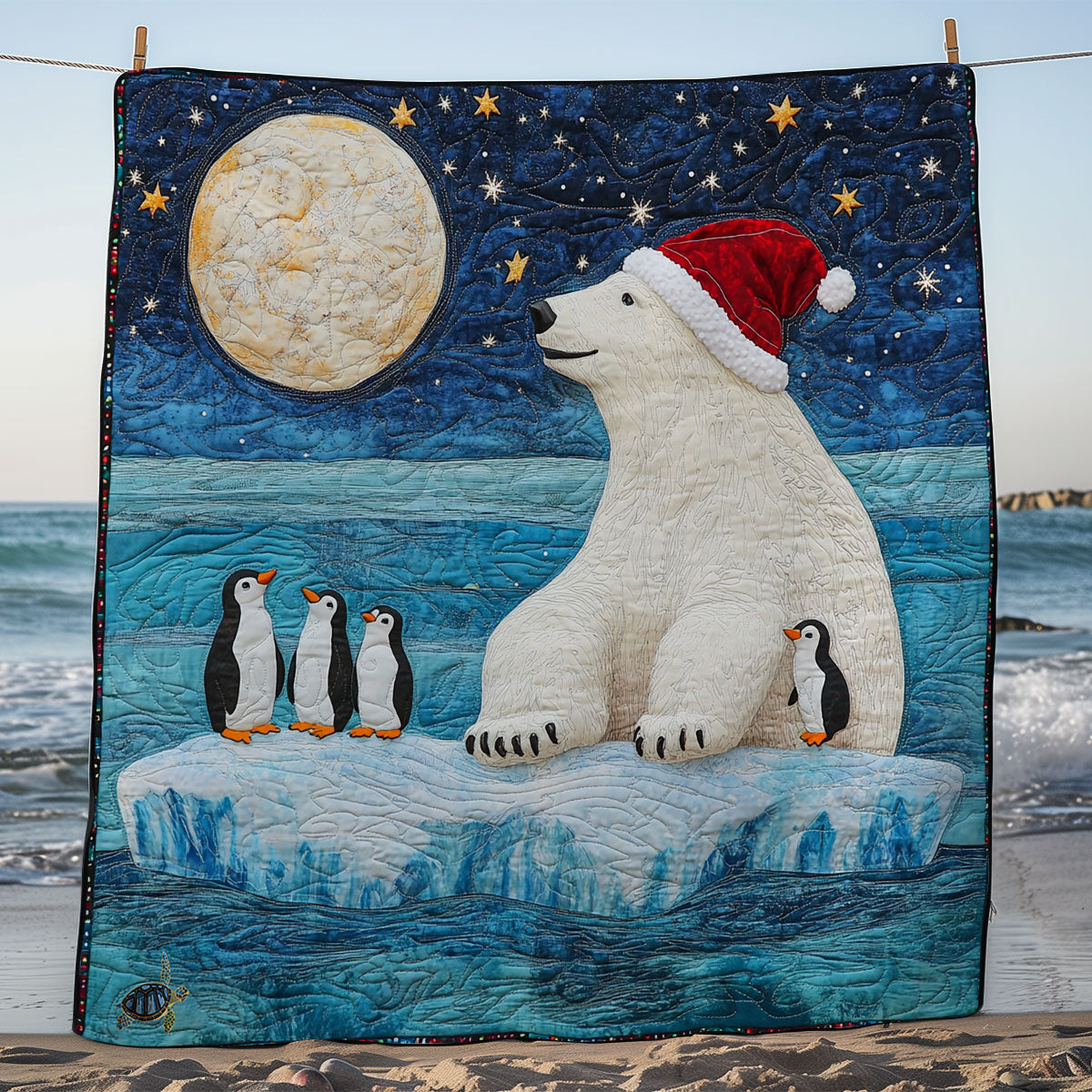 Christmas In Arctic WY1311046CL Quilt