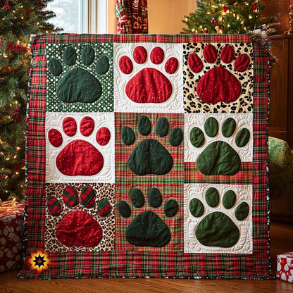 Cozy Paw Dog Patchwork WN0511024CL Quilt