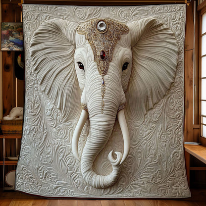 White Elephant Head WY0202061CL Quilt