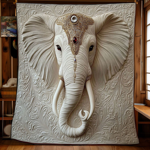 White Elephant Head WY0202061CL Quilt