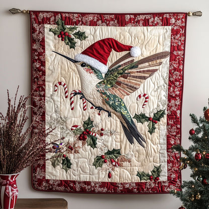 Hummingbird Christmas WT1010004CL Quilt