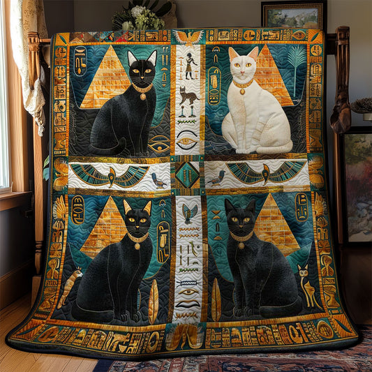 Cat Pharaoh's Legacy WN2510022CL Quilt