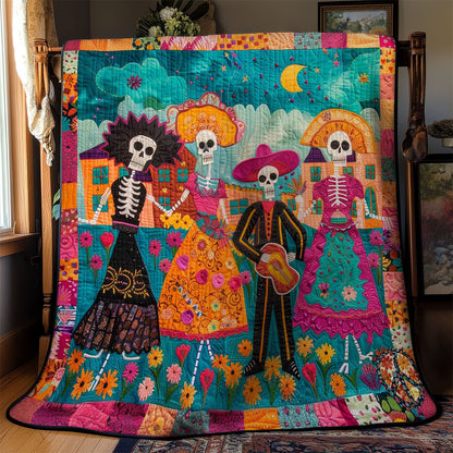 Dancing Calaveras WN2610002CL Quilt