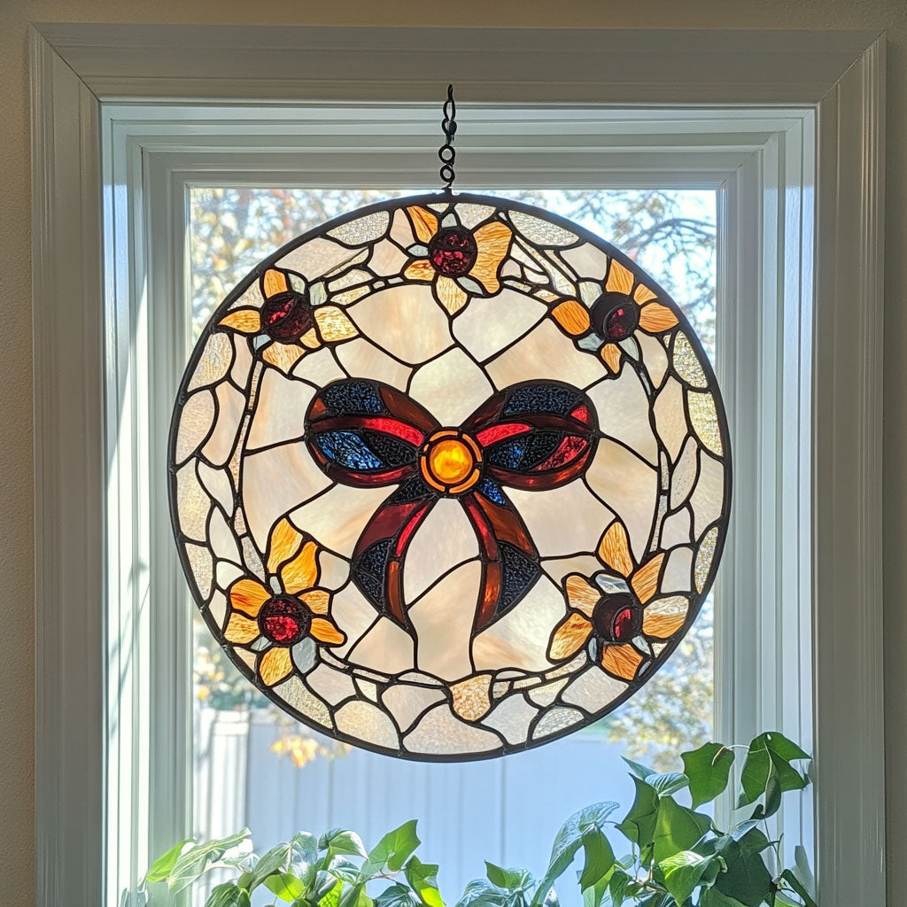 Tie Bow WJ1810044CL Suncatcher