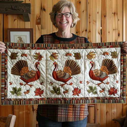 Turkey WJ1209047CL Quilted Table Runner