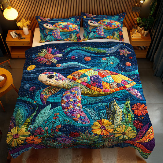 Sea Turtle WJ2409031CL Duvet Cover Set