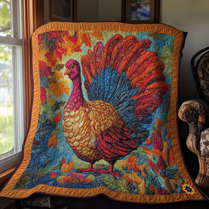 Autumn Turkey WY1911074CL Quilt