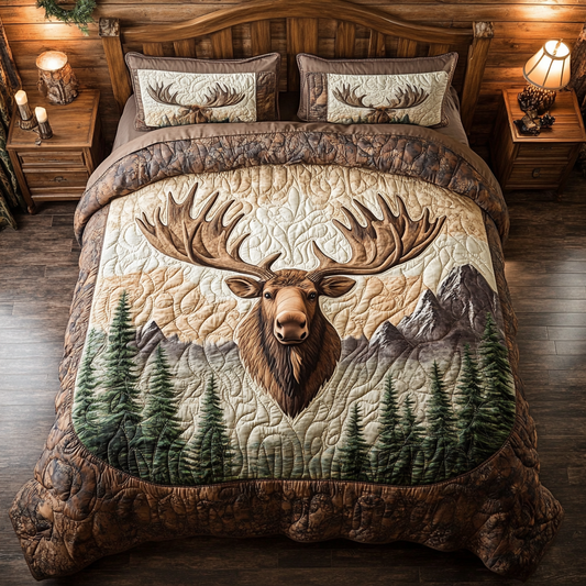 Majestic Moose Retreat YR0801034CL Duvet Cover Set