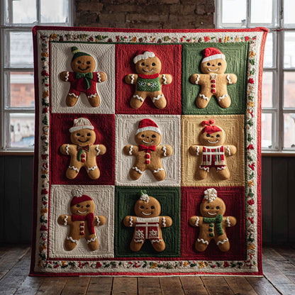Gingerbread Parade CW0409033CL Quilt