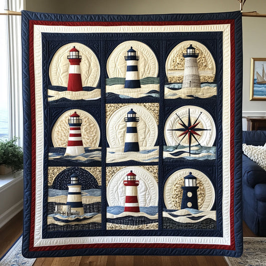 Lighthouse Harbor Glow CW1208054CL Quilt