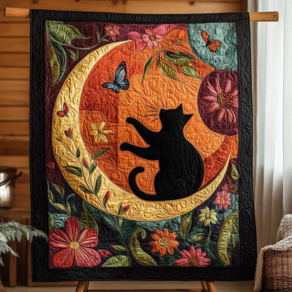 Crescent Tropical Cat WP1709025CL Quilt