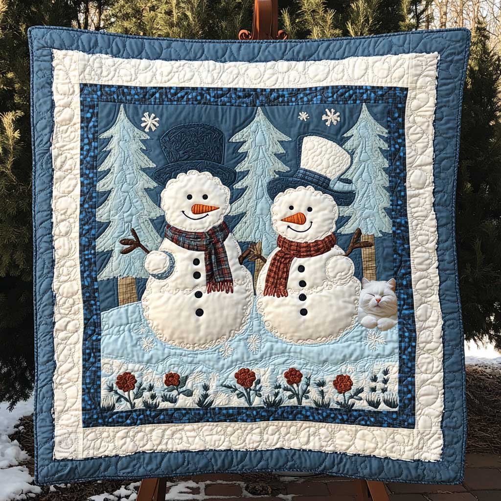 Snowman Fun WN0710031CL Quilt