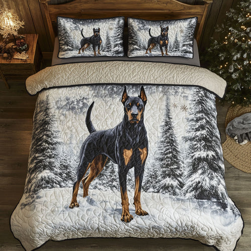 Doberman Snow WT2702007CL Duvet Cover Set