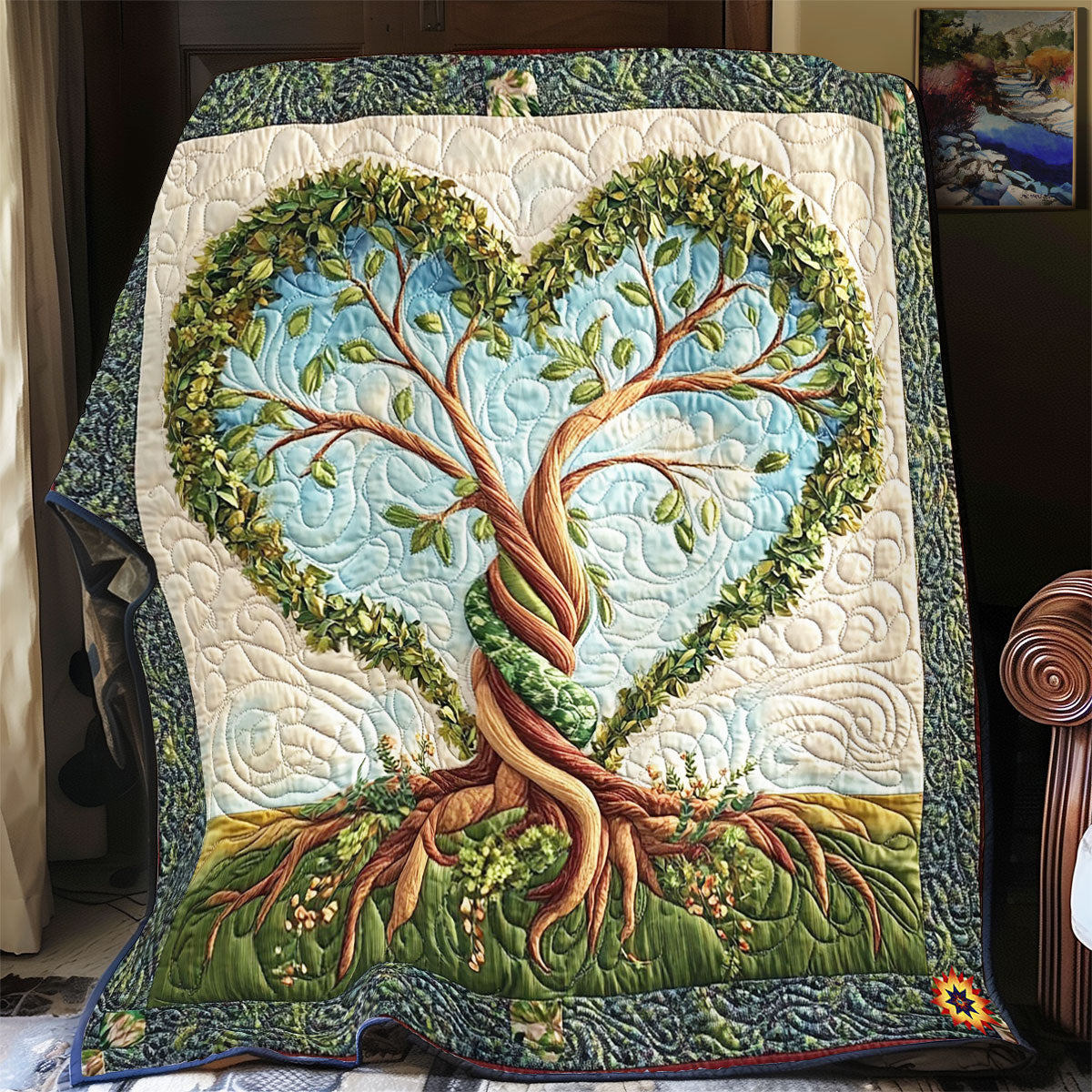 Heart Tree Of Life WY2312033CL Quilt