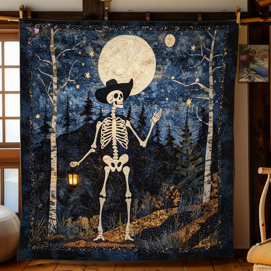 Mystic Skeleton Cowboy WN0411040CL Quilt