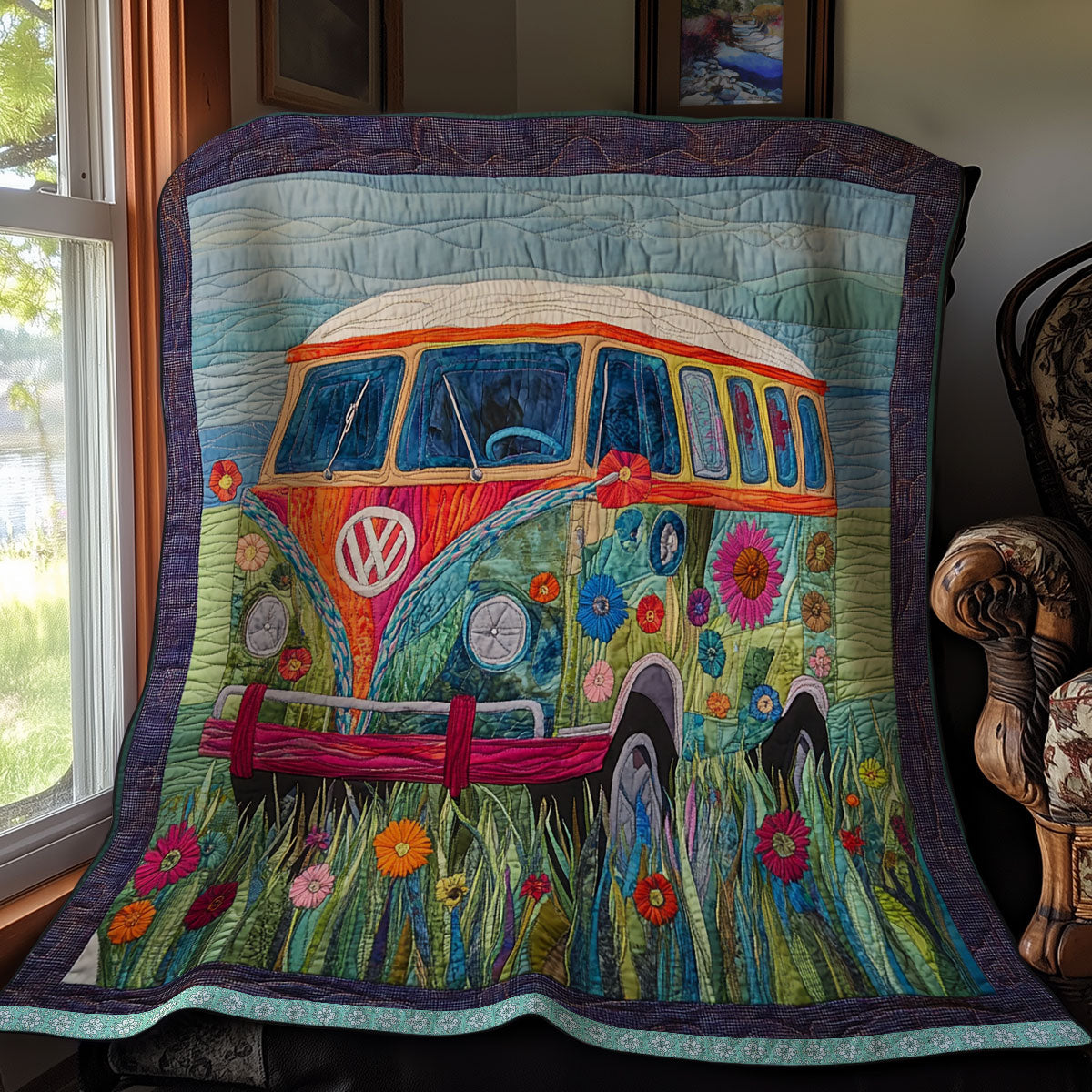 Colorful Van WX2011011CL Quilt