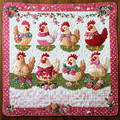 Valentine Hen WY2101084CL Quilt
