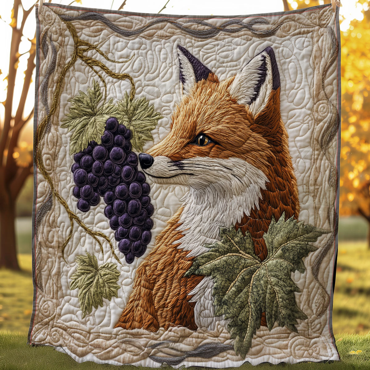 Fox & Grapes XB2702016CL Quilt