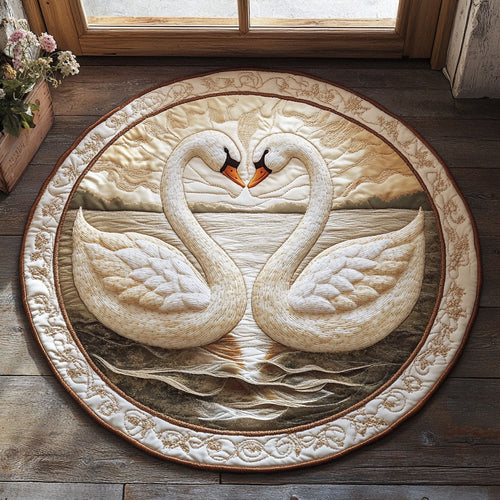 Silent Embrace CP2404002CL Quilted Round Mat