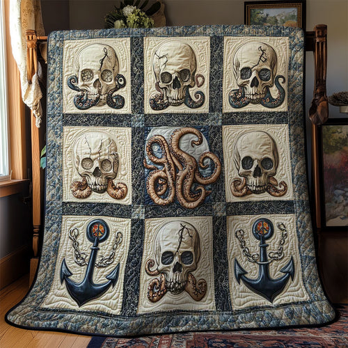 Ocean Skulls WN2311033CL Quilt