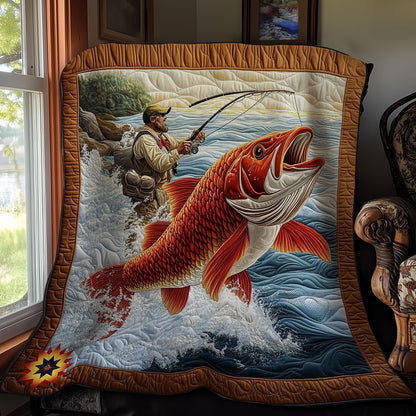 Fishing WY1012034CL Quilt