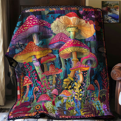 Hippie Mushroom WJ2312016CL Quilt