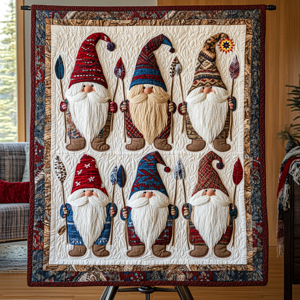 Gnome Native WG1112009CL Quilt