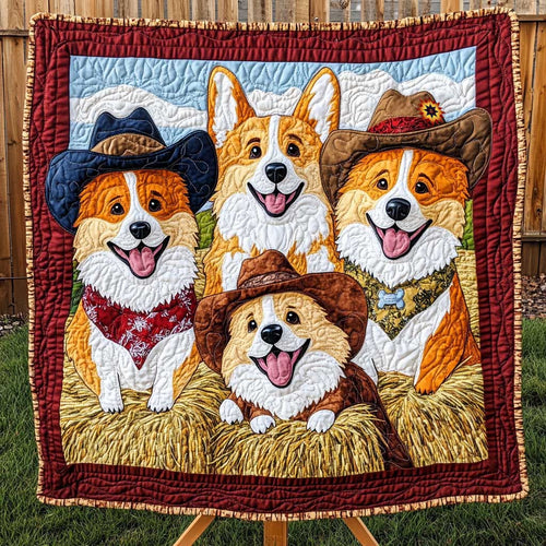 Farming Corgi WP0110017CL Quilt