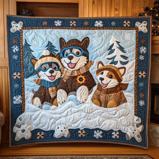 Winter Dog WN2111074CL Quilt