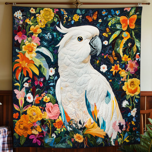 FLower Parrot WY0111033CL Quilt